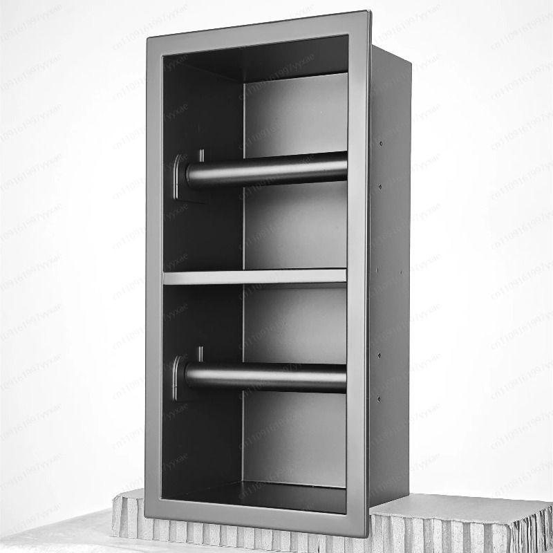 Shower Niche Stainless Steel Recessed - Verdeckte Wandmontierte Toilettenpapierhalterung aus Edelstahl 304
