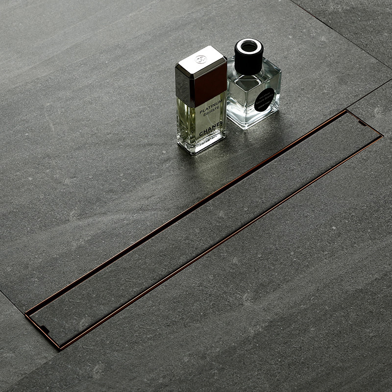 Linear Shower Drain Stainless 304 Tile In - 600mm Fliesen-Einleger Rechteckiger Linearer Bodenablauf Badezimmer