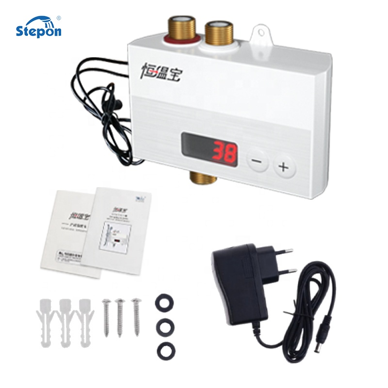 Thermostatic Mixing Valve Digital Display - Professionelles Badezimmer Smart-Duschsteuerungsset Armatur mit Digitalanzeige