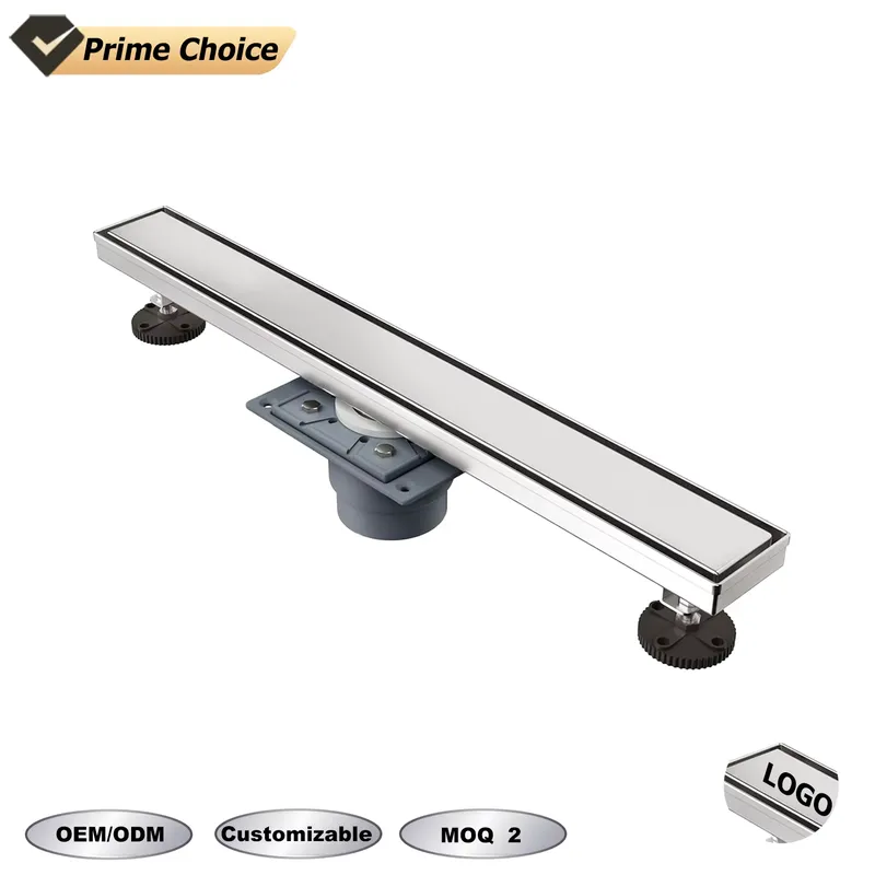 Linear Shower Drain Stainless 304 Tile In - Moderner 304 Edelstahl Linearer Duschablauf mit