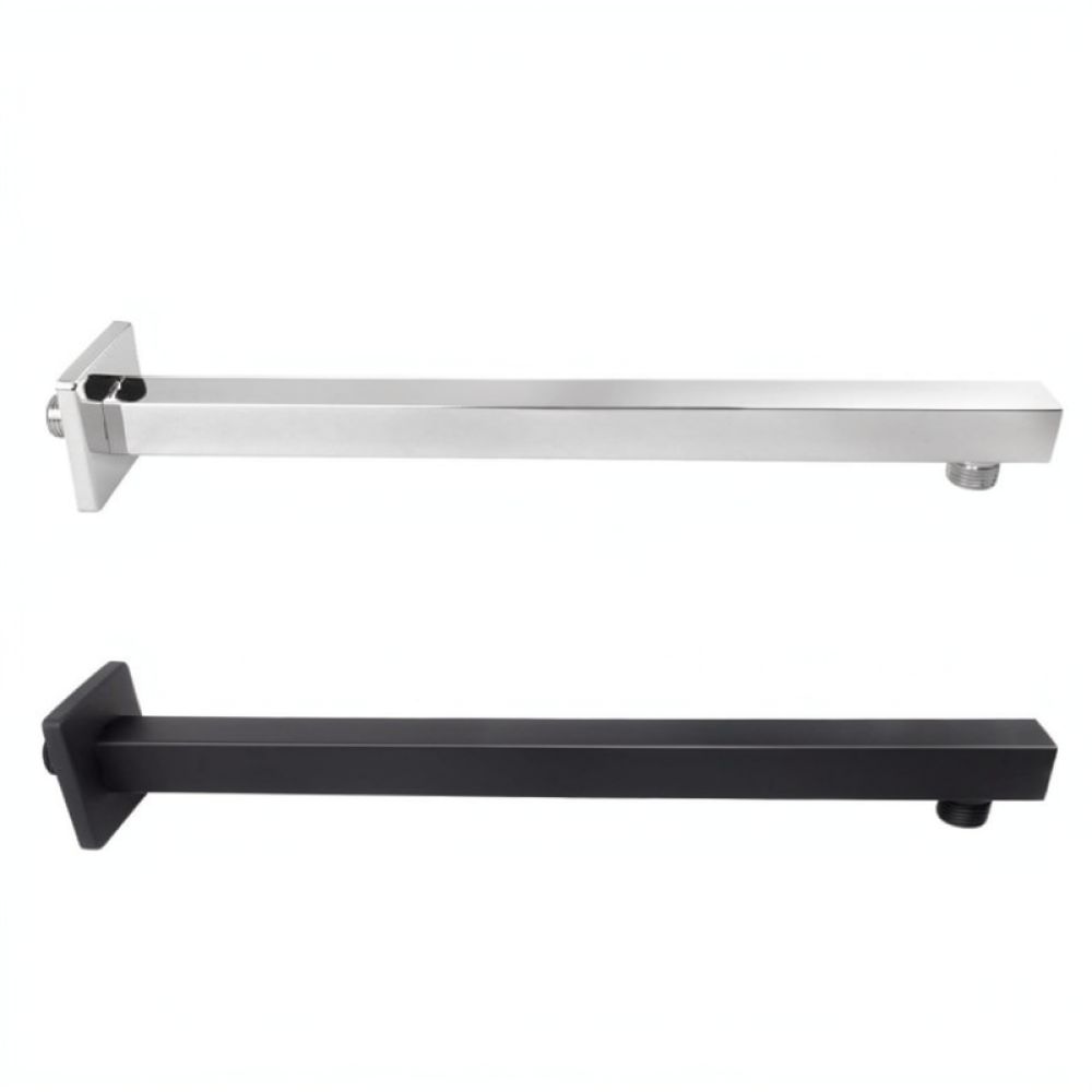 Moderner, mattschwarzer, quadr – Rainfall Shower Head Ceiling Mount 16 Inch Bewertung und Preis