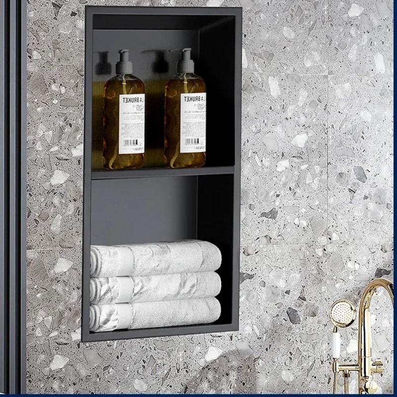 04-Edelstahl-Einbaubal mit sch – Shower Niche Stainless Steel Recessed Bewertung und Preis