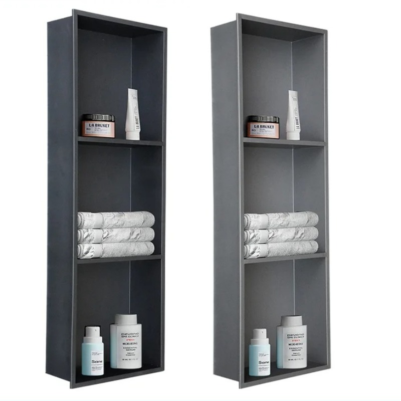 04-Edelstahl-Einbaubal mit sch – Shower Niche Stainless Steel Recessed Bewertung und Preis