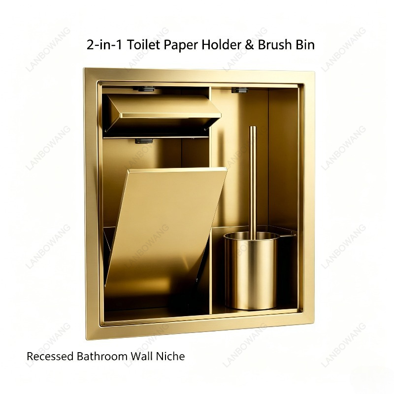 304 Edelstahl Eingelassene Toi – Shower Niche Stainless Steel Recessed Bewertung und Preis
