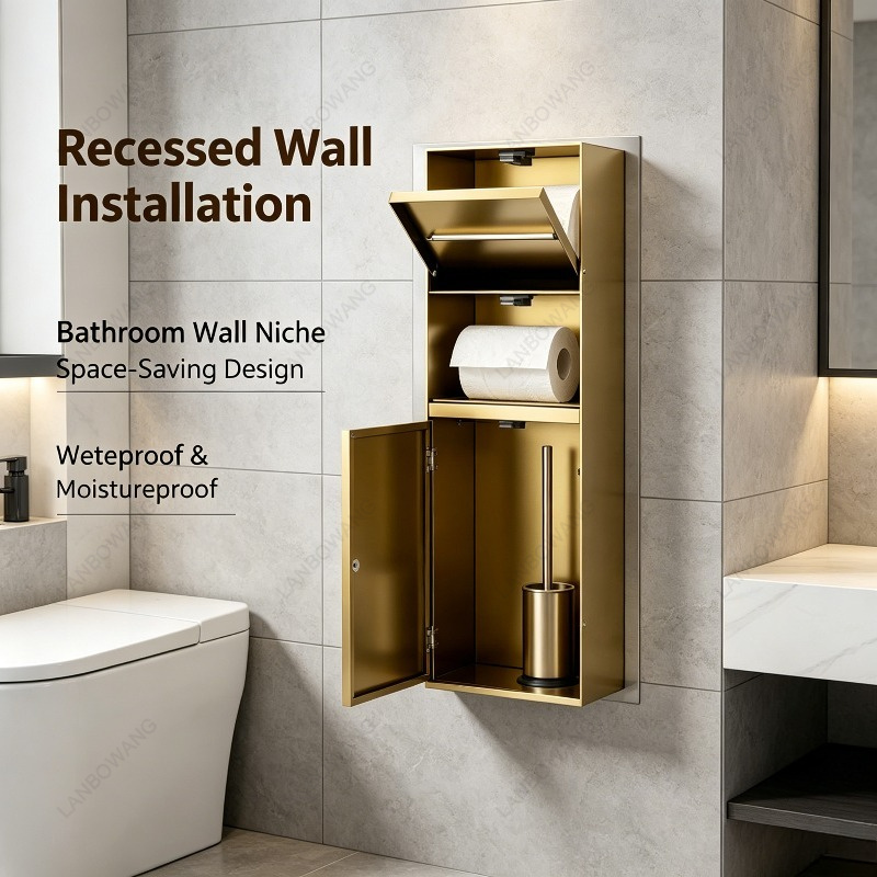 304 Edelstahl Eingelassene Toi – Shower Niche Stainless Steel Recessed Bewertung und Preis