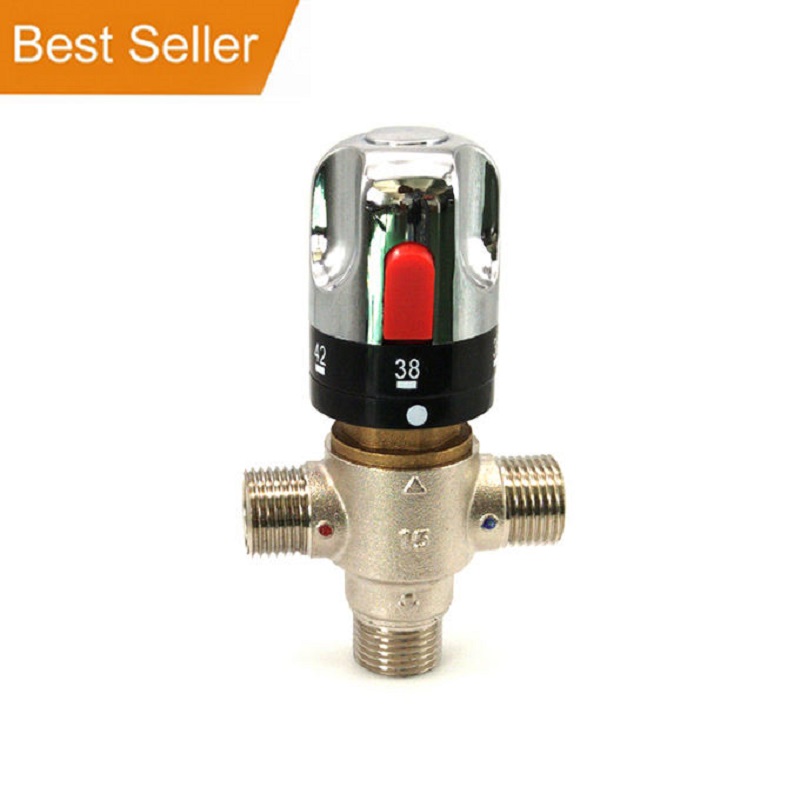 DN15 Thermostat Wasser Misch V – Thermostatic Shower Faucet Valve 3 Way Bewertung und Preis