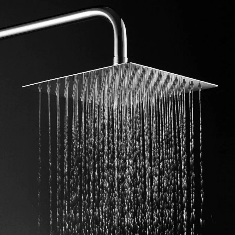 8/10/12/16 Zoll 304 Edelstahl  – Rainfall Shower Head Ceiling Mount 16 Inch Bewertung und Preis