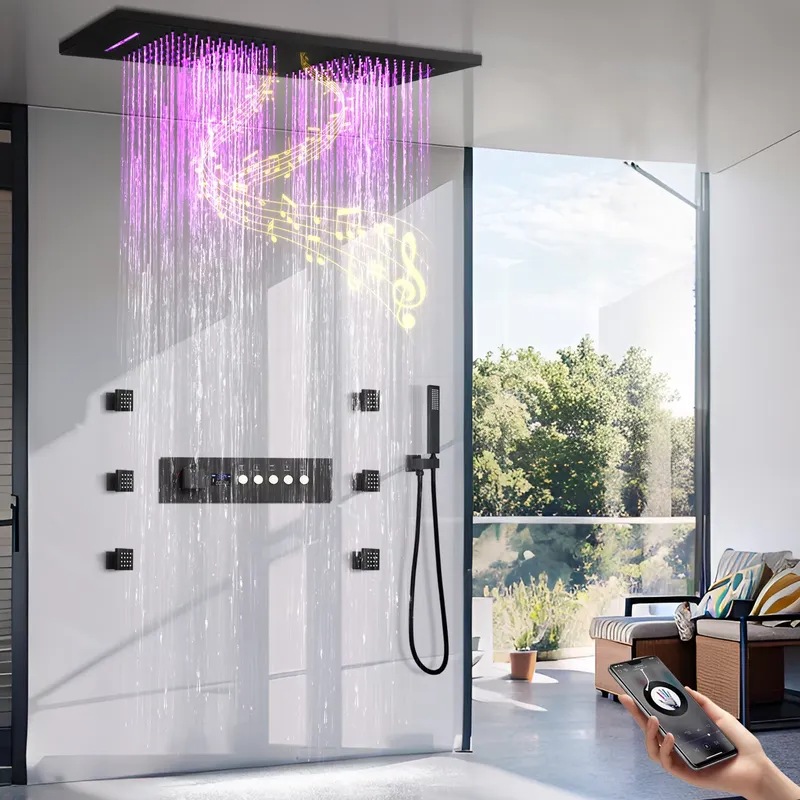 Intelligentes Decken-Regendusc – Concealed Thermostatic Shower System Set Bewertung und Preis