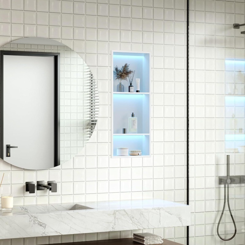 Edelstahl-Nischenschrank für T – Shower Niche Stainless Steel Recessed Bewertung und Preis