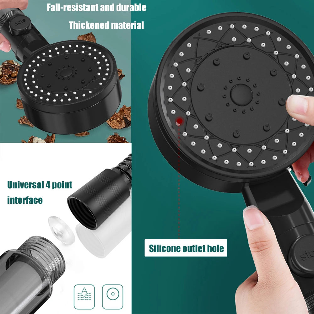 10-Sprüh-Hochdruck-wasserspare – Handheld Shower Head High Pressure Filter Bewertung und Preis