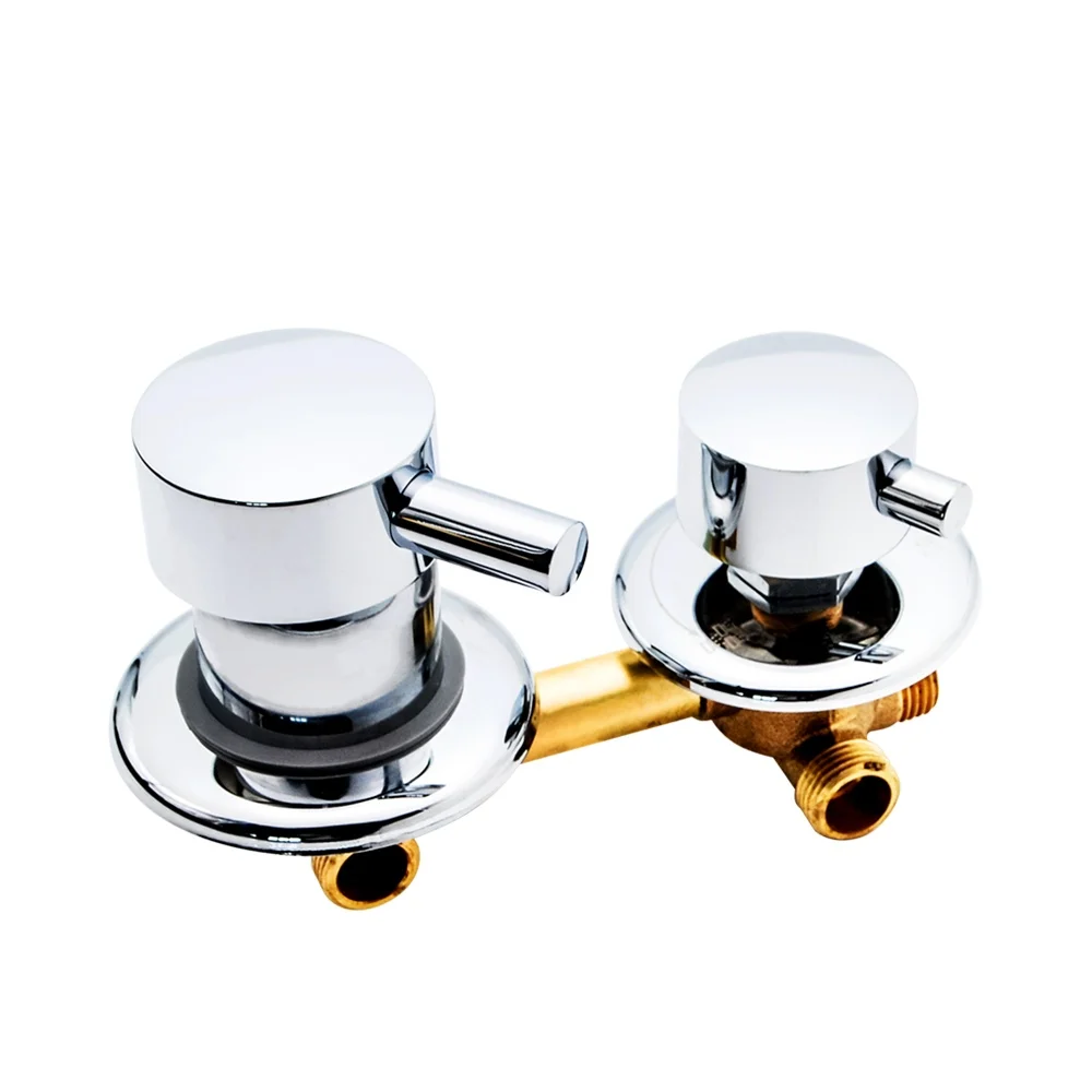2/3/4/5 Wege Wasserauslass Sch – Thermostatic Shower Faucet Valve 3 Way Bewertung und Preis