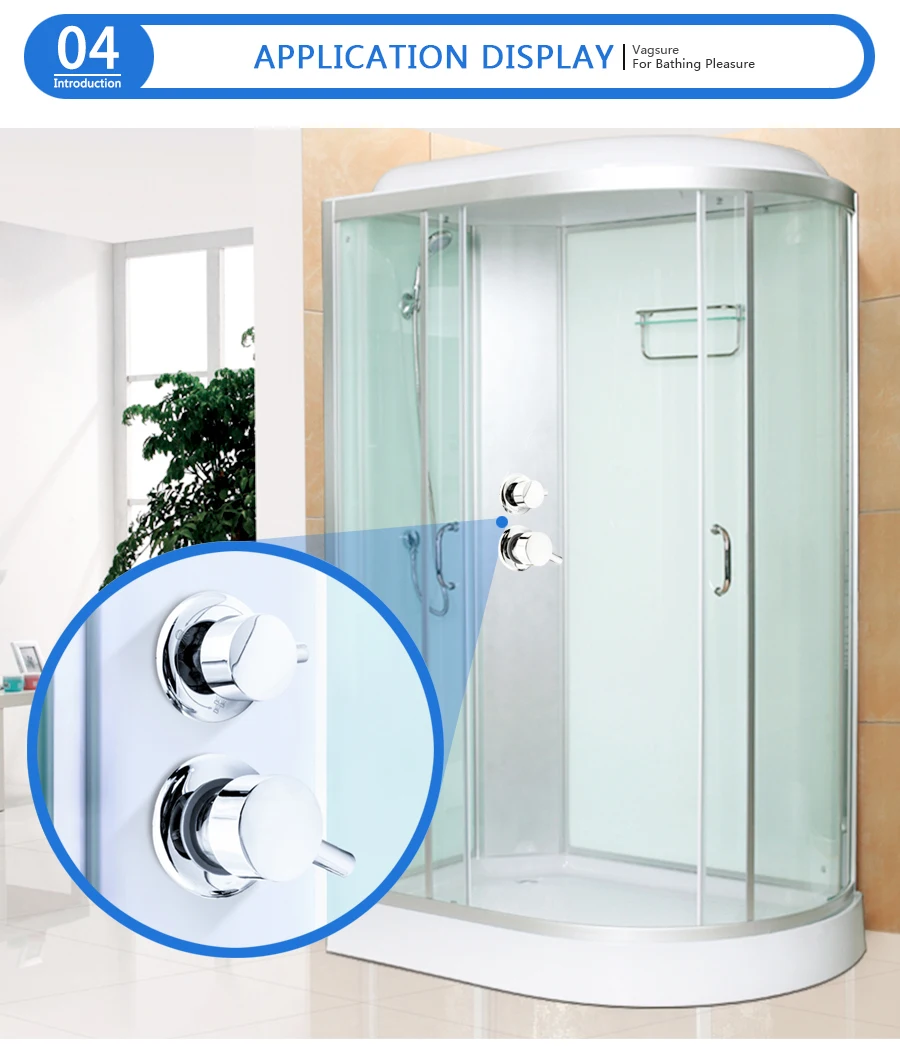 2/3/4/5 Wege Wasserauslass Sch – Thermostatic Shower Faucet Valve 3 Way Bewertung und Preis