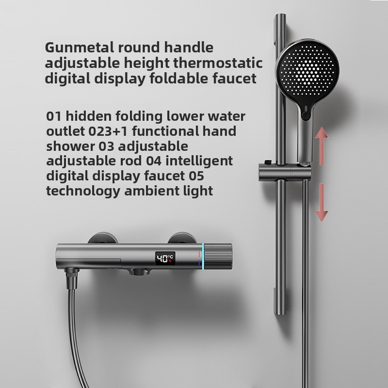Minimalistisches Duschset in G – Thermostatic Mixing Valve Digital Display Bewertung und Preis