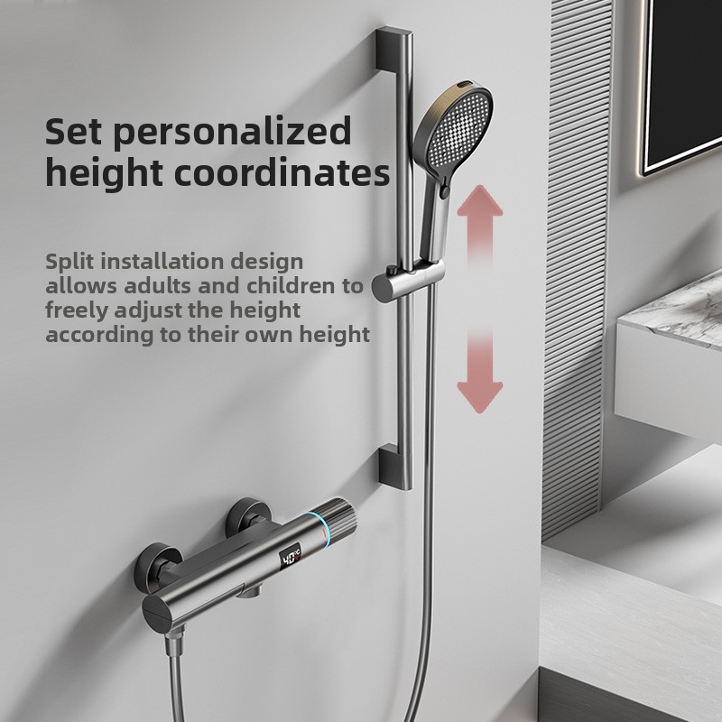 Minimalistisches Duschset in G – Thermostatic Mixing Valve Digital Display Bewertung und Preis