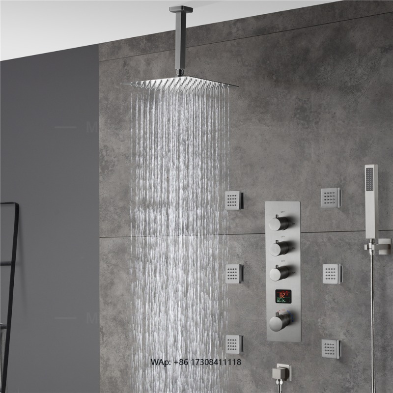 Luxuriöses Badezimmer-Thermost – Concealed Thermostatic Shower System Set Bewertung und Preis