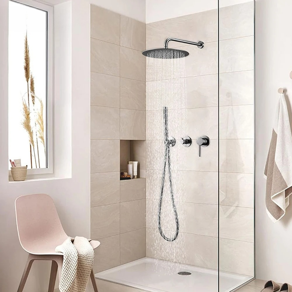 8-16'' Einbau-Wandmontage-Dusc – Shower Arm Ceiling Mount Brass Chrome Bewertung und Preis