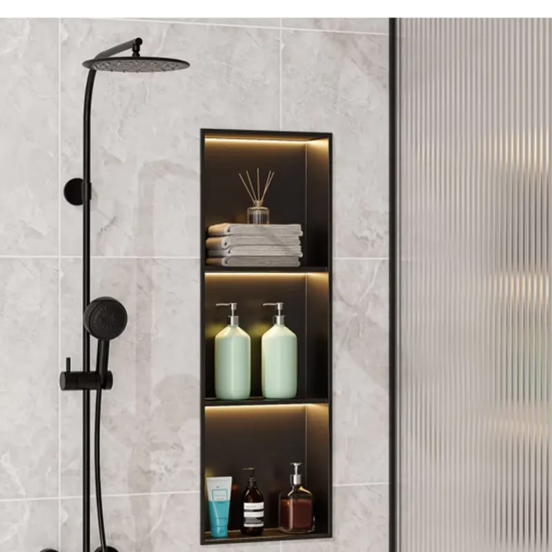 Moderne Einbau-Badregal für Zu – Shower Niche Stainless Steel Recessed Bewertung und Preis