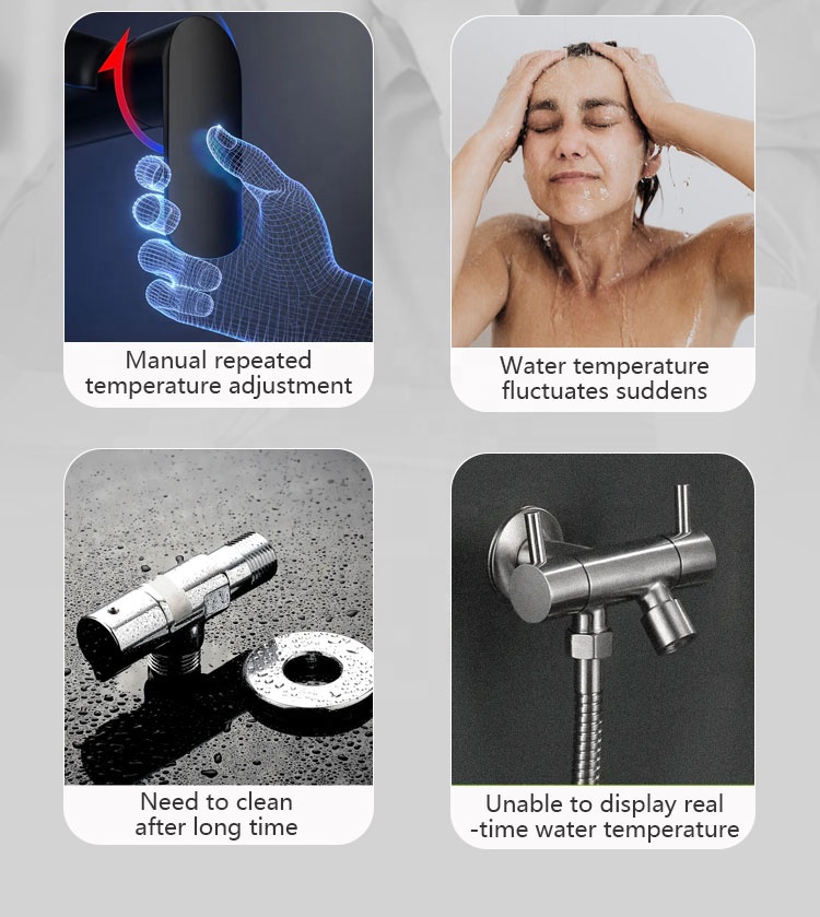 Professionelles Badezimmer Sma – Thermostatic Mixing Valve Digital Display Bewertung und Preis