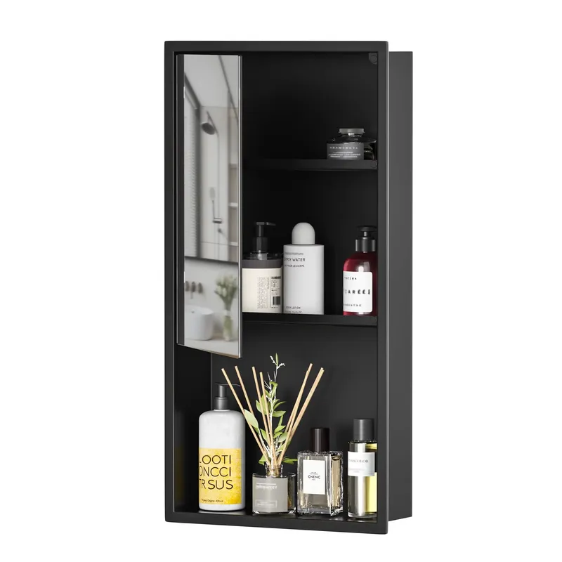Badezimmer-Einbauduschnische S – Shower Niche Stainless Steel Recessed Bewertung und Preis