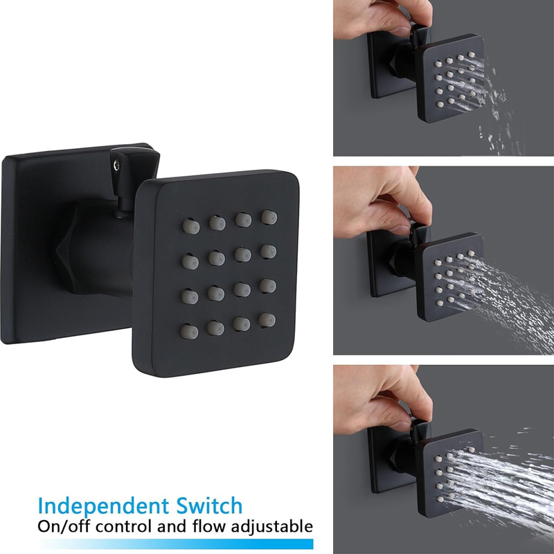 Neues Modernes Thermostatische – Concealed Thermostatic Shower System Set Bewertung und Preis