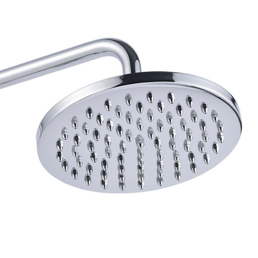 Poliertes Chrom, 20,3 cm, rund – Shower Arm Ceiling Mount Brass Chrome Bewertung und Preis