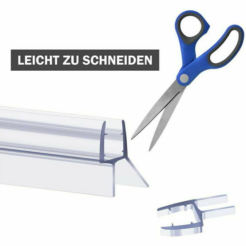Neue Duschdichtung für Badezim – Shower Door Bottom Seal Strip Sweep Bewertung und Preis