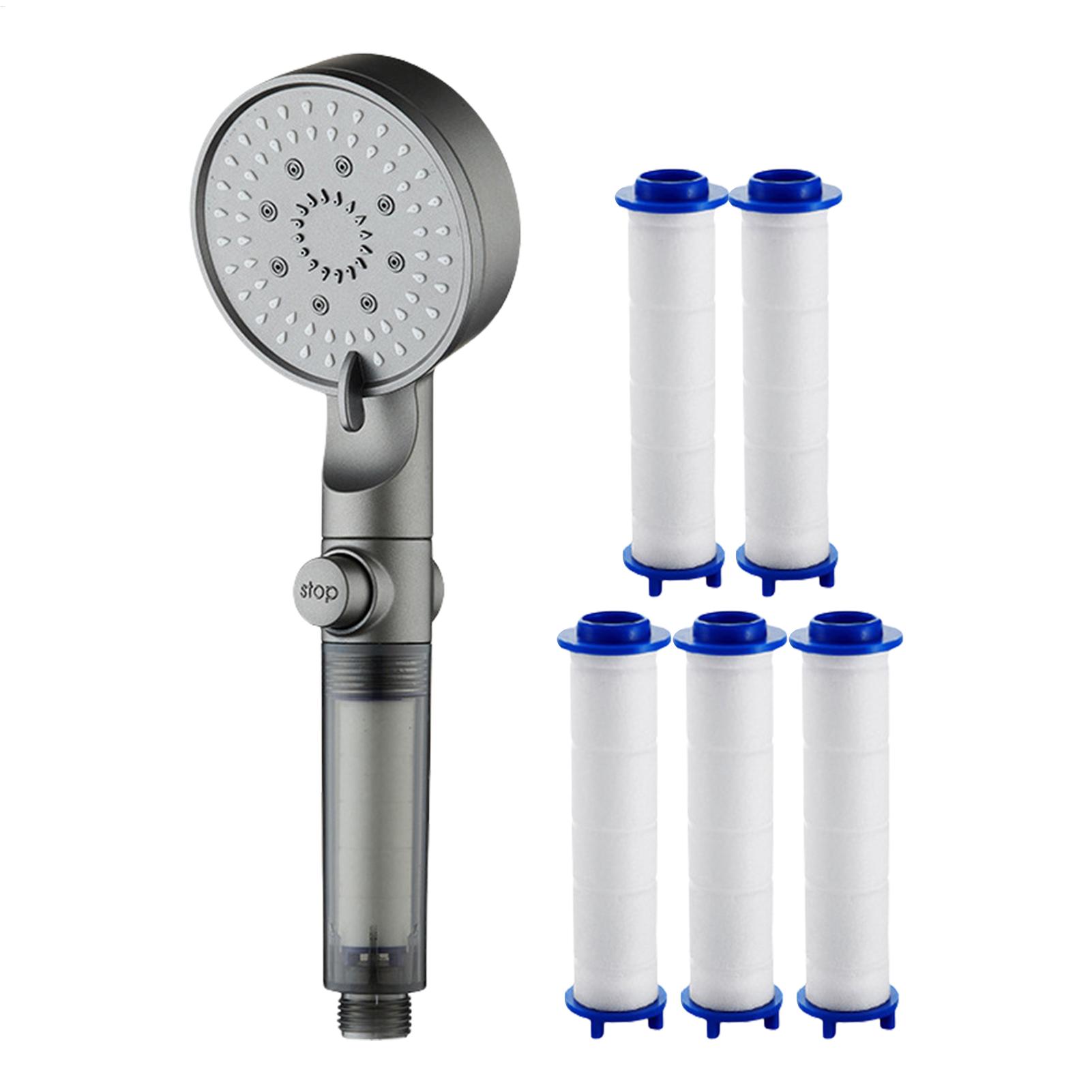 Neuer Duschkopf, 5 Modi, gefil – Handheld Shower Head High Pressure Filter Bewertung und Preis