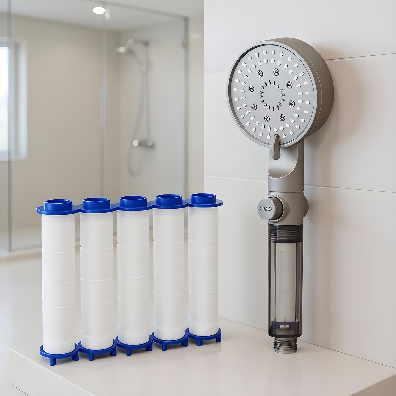 Neuer Duschkopf, 5 Modi, gefil – Handheld Shower Head High Pressure Filter Bewertung und Preis