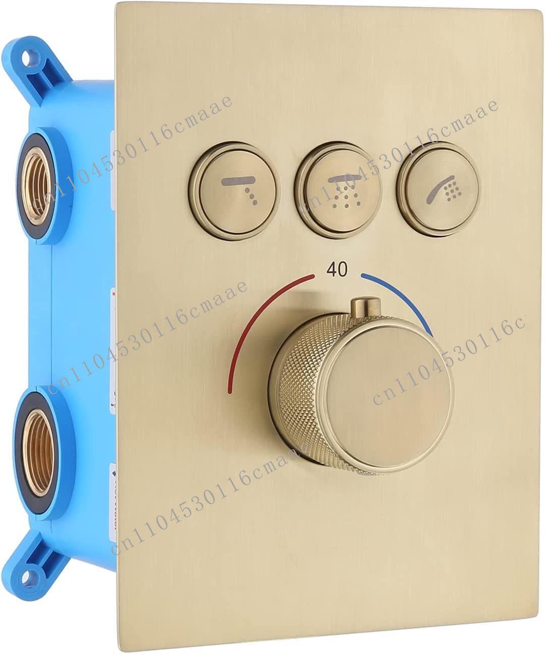 3-Wege-Duschumstellventil mit  – Thermostatic Shower Faucet Valve 3 Way Bewertung und Preis