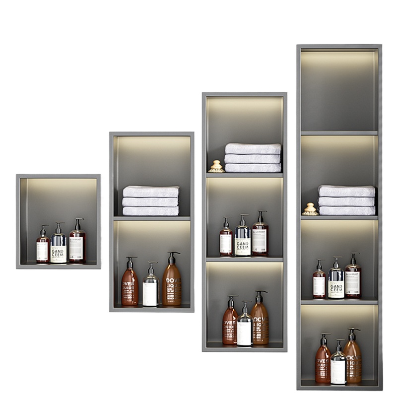 Eingelassene Edelstahl-Badezim – Shower Niche Stainless Steel Recessed Bewertung und Preis