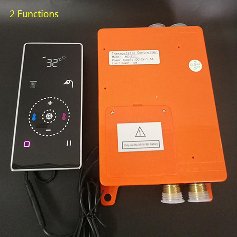 Digitaler schwarzer LED-Duschr – Thermostatic Mixing Valve Digital Display Bewertung und Preis