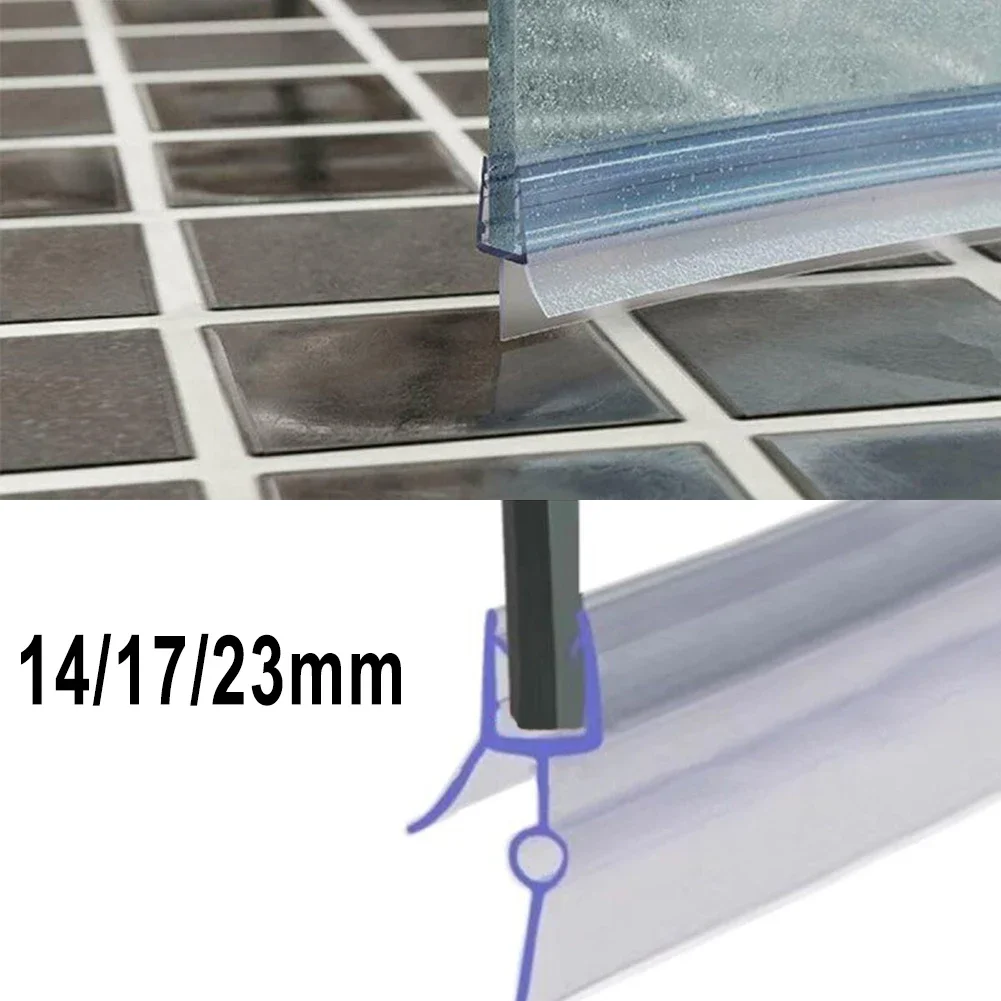 2Pcs Dusche Bildschirm Dichtun – Shower Door Bottom Seal Strip Sweep Bewertung und Preis