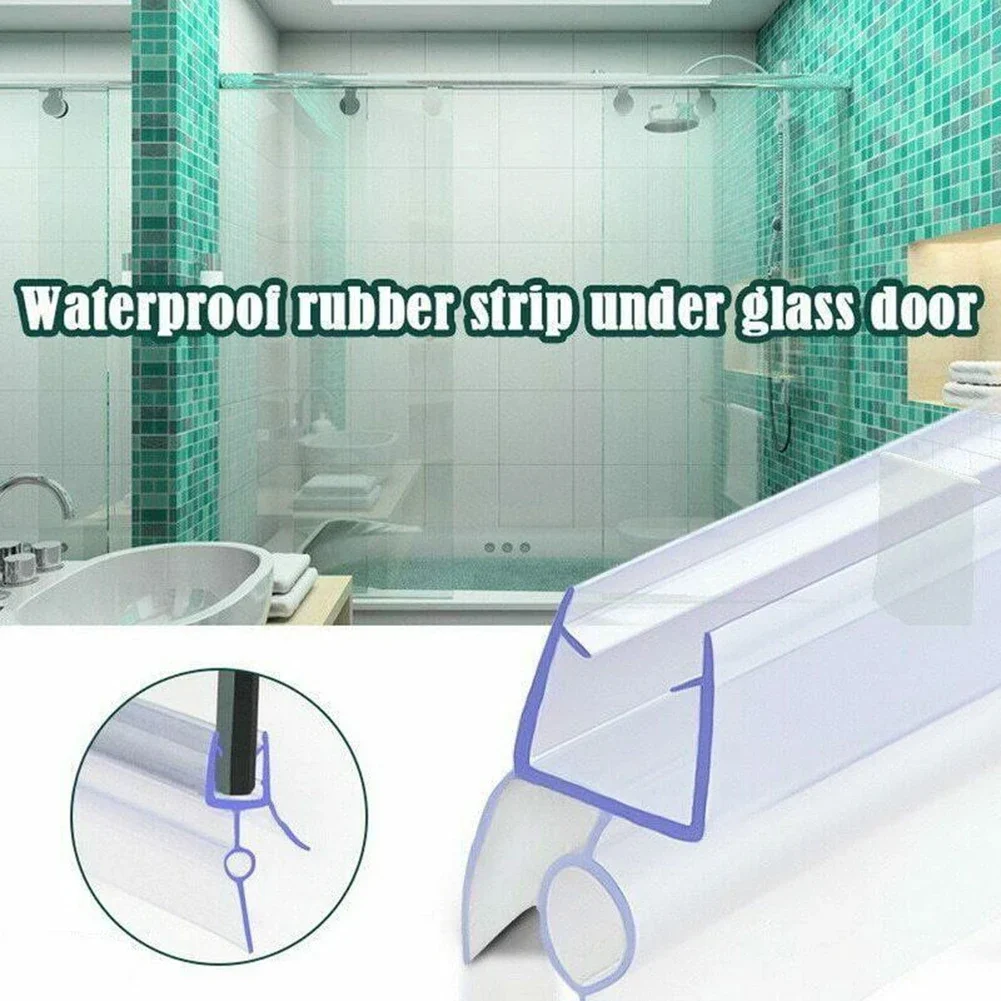 2Pcs Dusche Bildschirm Dichtun – Shower Door Bottom Seal Strip Sweep Bewertung und Preis