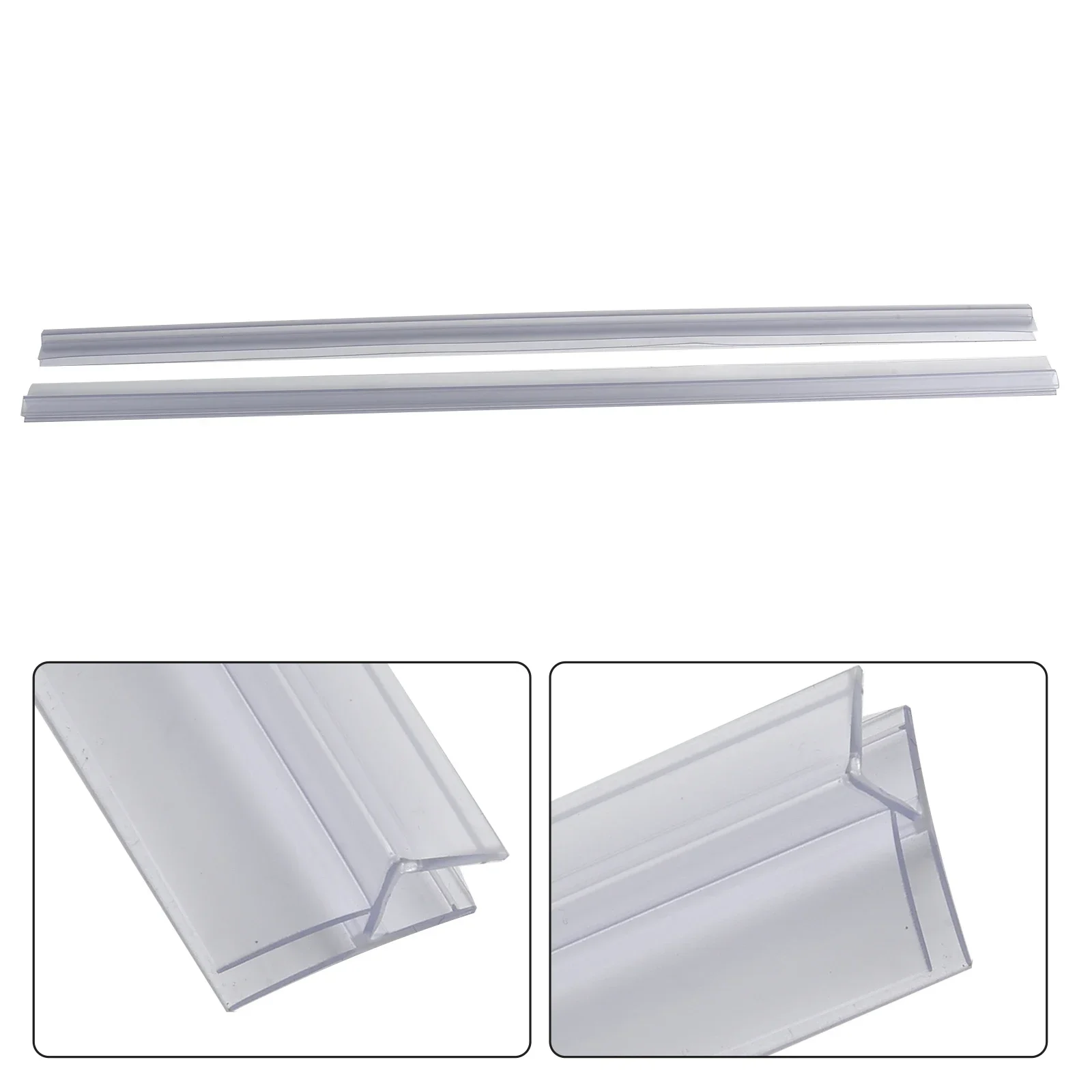 2 stücke Badezimmer Dusche Bil – Shower Door Bottom Seal Strip Sweep Bewertung und Preis