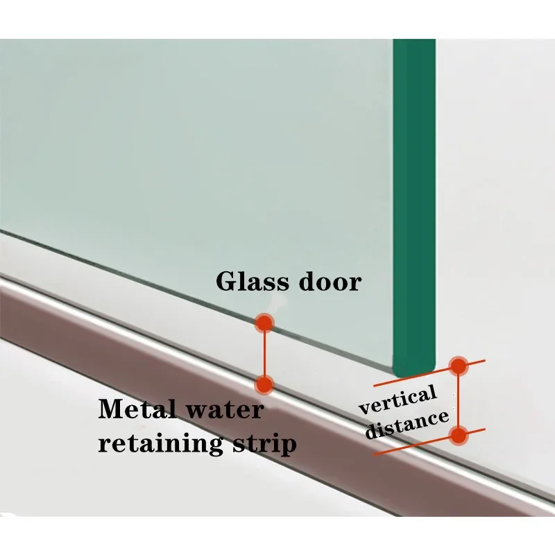 2X50CM PVC Duschwand Dichtungs – Shower Door Bottom Seal Strip Sweep Bewertung und Preis