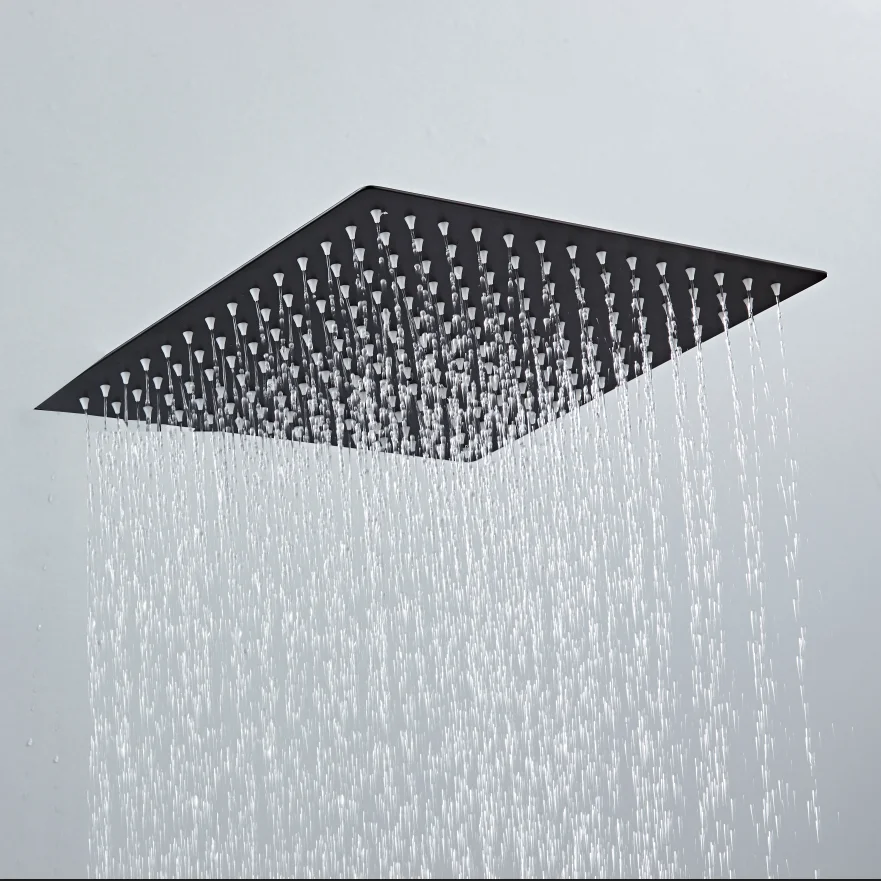2 mm 16 Zoll Wahl Badezimmer W – Rainfall Shower Head Ceiling Mount 16 Inch Bewertung und Preis
