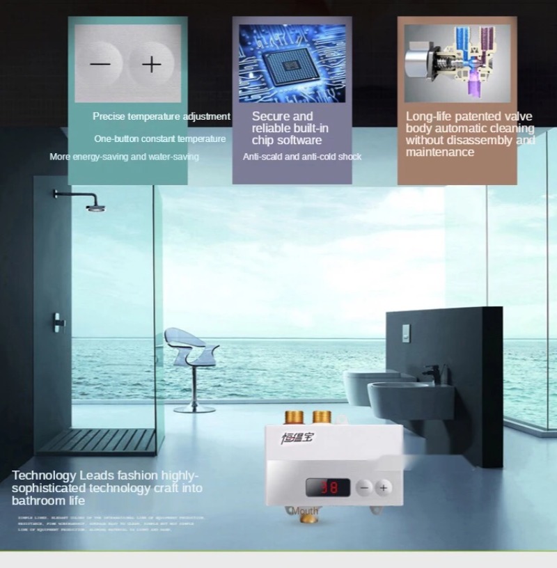 Duschsystem Thermostatischer W – Thermostatic Mixing Valve Digital Display Bewertung und Preis