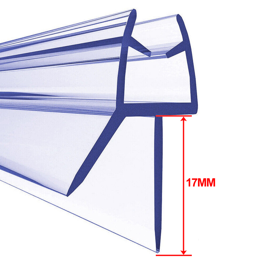 12/17/20 mm Dichtungsstreifen  – Shower Door Bottom Seal Strip Sweep Bewertung und Preis
