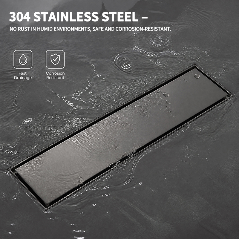 30 cm 304 Edelstahl Linearer D – Linear Shower Drain Stainless 304 Tile In Bewertung und Preis