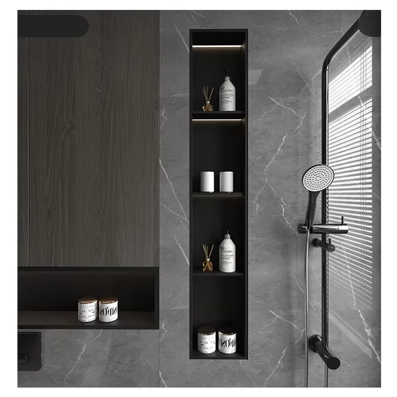 Maßgefertigte 304 Edelstahl-Du – Shower Niche Stainless Steel Recessed Bewertung und Preis