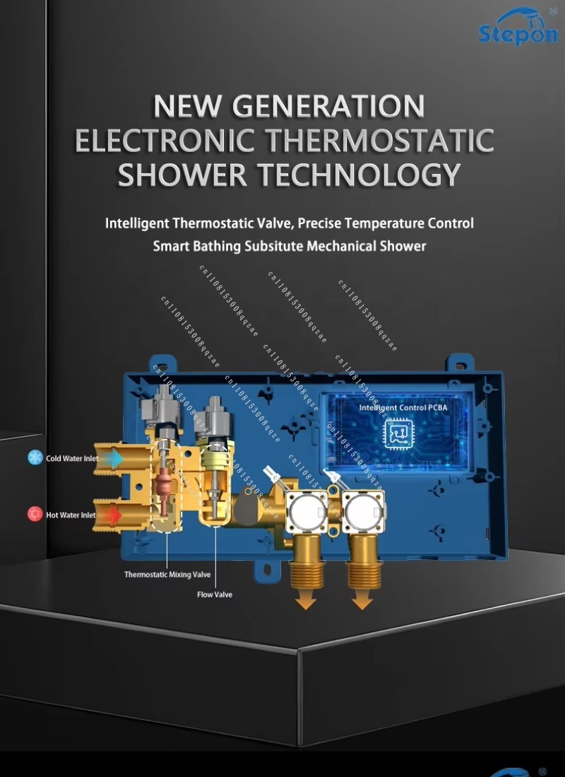 Thermostatisches Digitales Bad – Concealed Thermostatic Shower System Set Bewertung und Preis