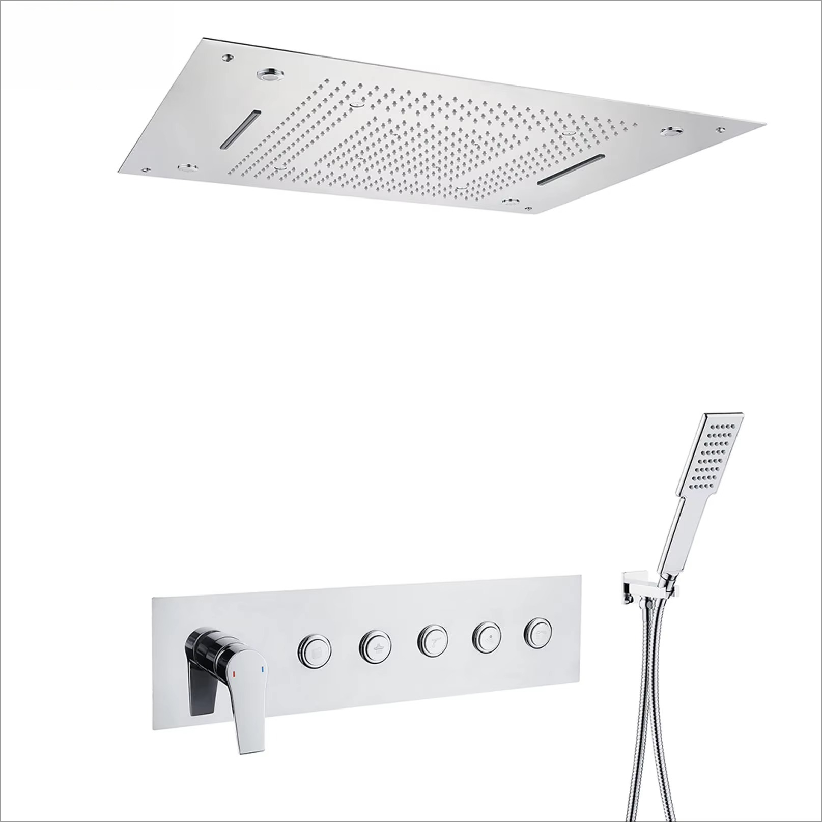 Bestseller Badezimmer Warm-Kal – Led Rainfall Shower Head Waterfall Bewertung und Preis